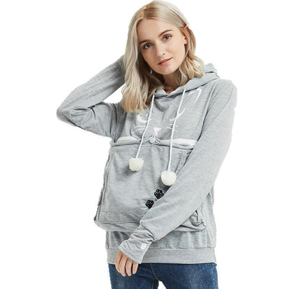 GUJI—333 Autumn/Winter Fashion Hoodie With Large Pockets