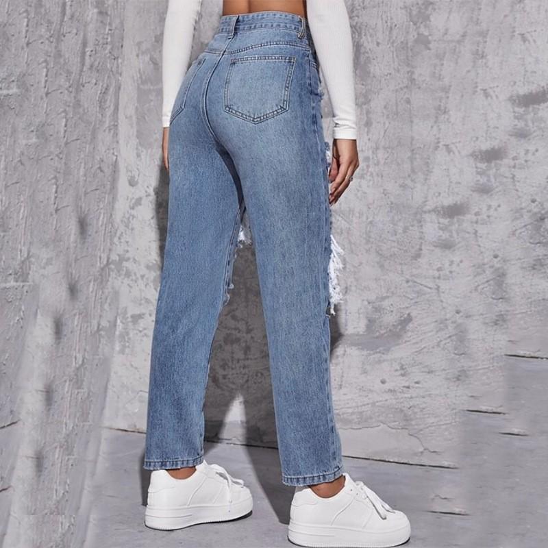 GUJI—66 Bestselling Water Wash High-Waisted Straight-Leg Jeans Fashionnovajeans Perfect Denimfashion